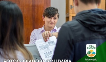 CONTINA LA TAREA DE LA FOTOCOPIADORA SOLIDARIA